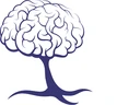 Logo Corpus Callosum: Baum mit Gehirn als Krone